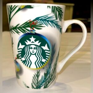 Starbucks Holiday tree Christmas Lights coffee mug